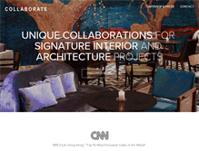 Tablet Screenshot of collaboratehk.com
